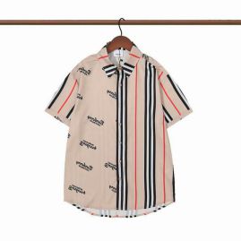 Picture of Burberry Shirt Short _SKUBurberryShirtm-xxlmyt0122120